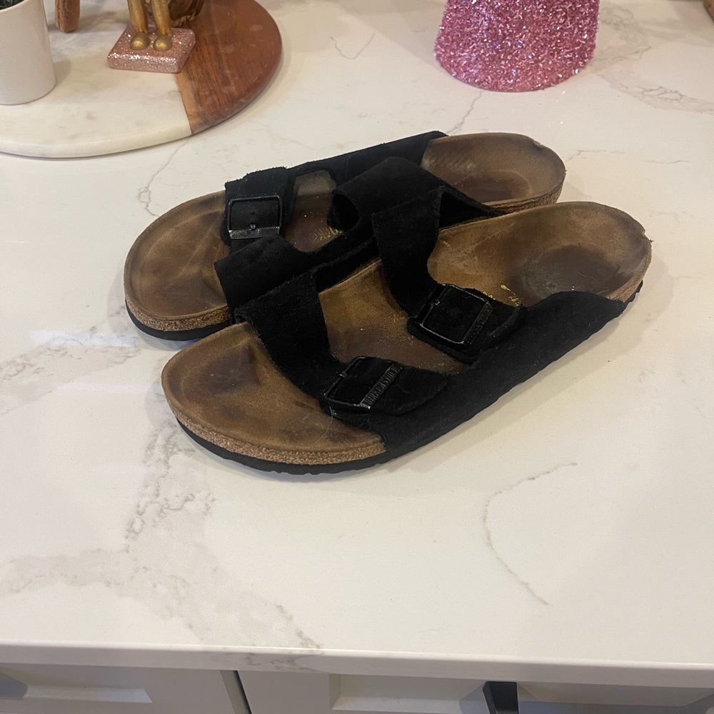 BIRKENSTOCK ARIZONA BLACK SIZE 44/11 11.5